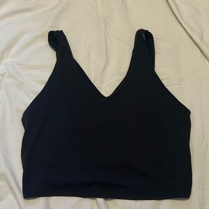All In Motion Sleeveless V-Neck Cropped Sports Bra / XXL